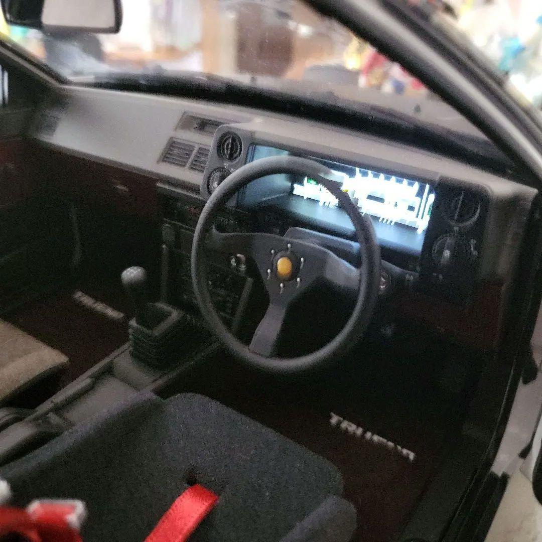 デアゴスティーニ　AE86 1/8　スプリンタートレノアクリルケース無し