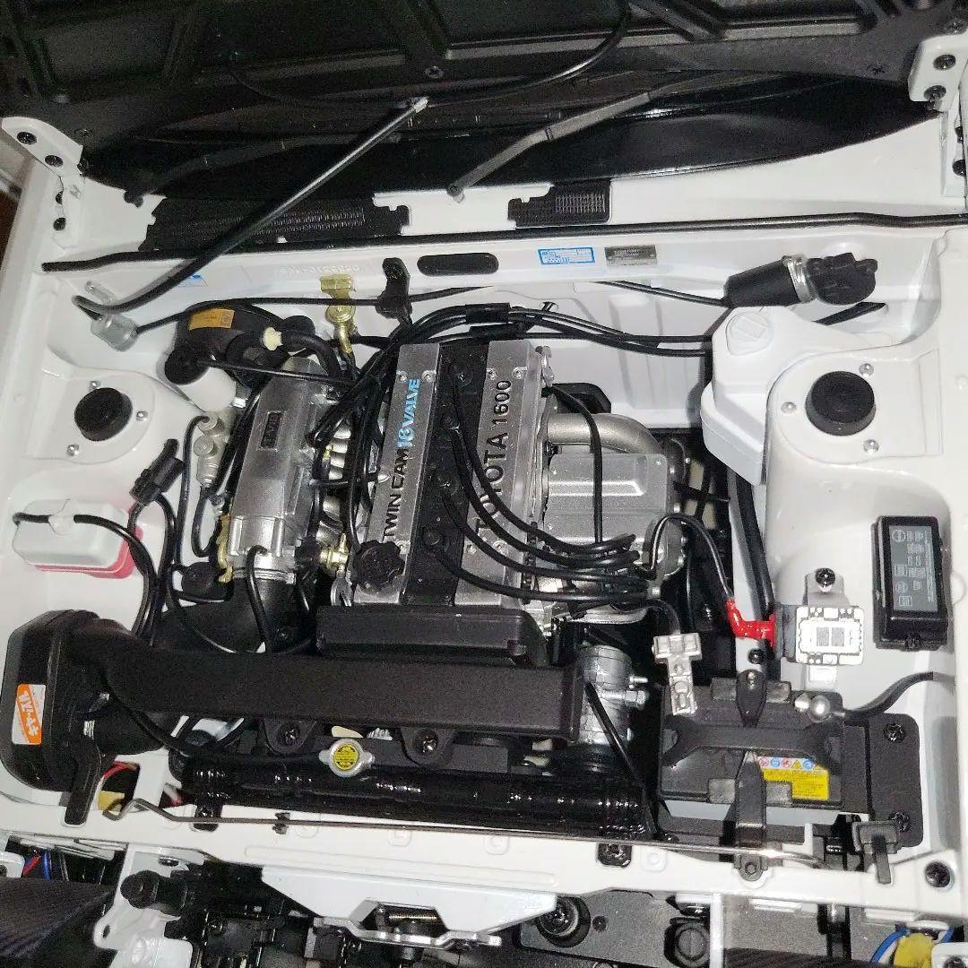 デアゴスティーニ　AE86 1/8　スプリンタートレノアクリルケース無し