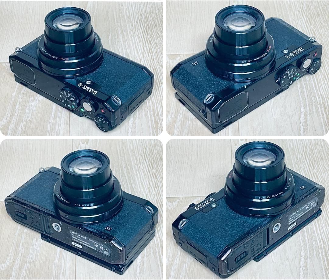 PENTAX MX-1 コンパクトデジタルカメラ Classic Black