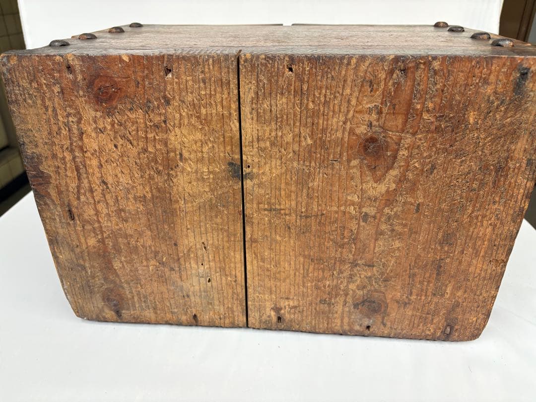 船金庫　箪笥　銭箱　賽銭箱　骨董　時代物　アンティーク　レトロ　コレクション