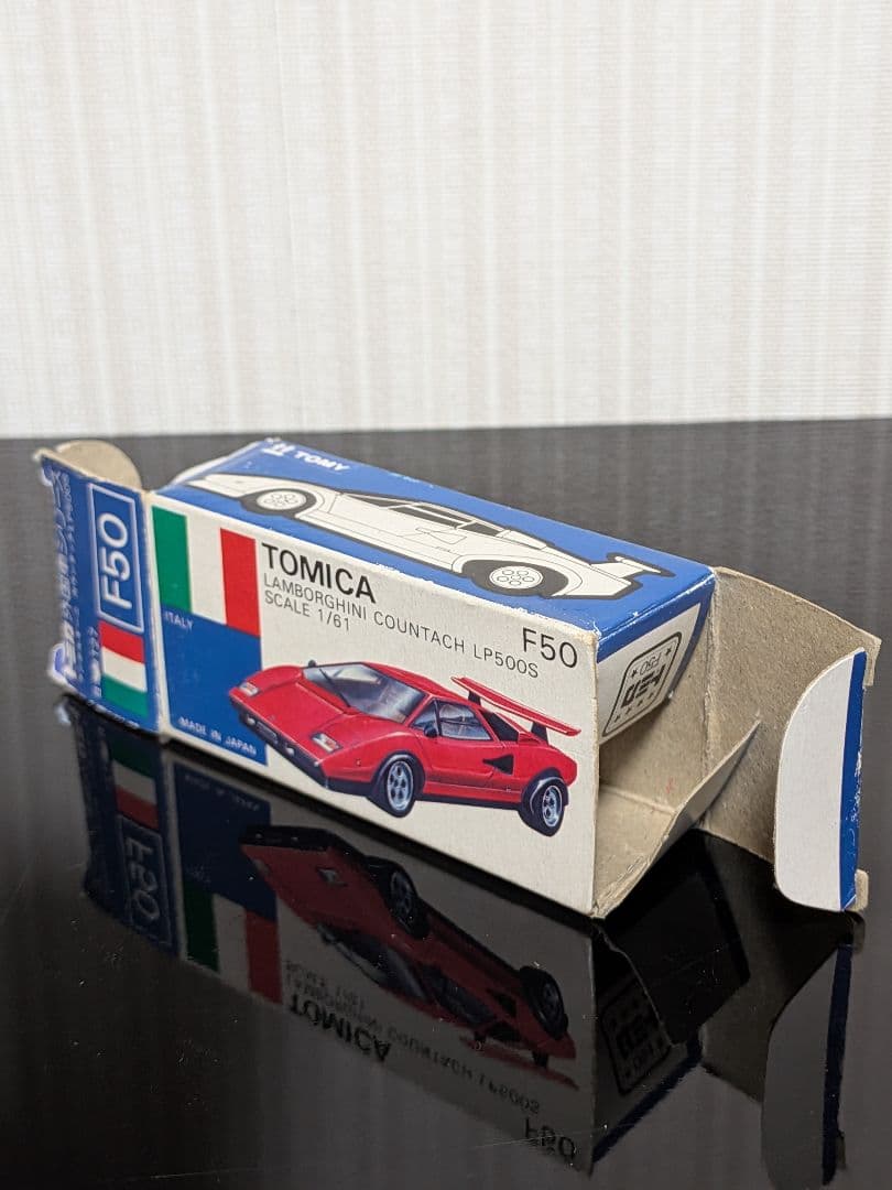 トミカ外国車シリーズ F50 ランボルギーニ カウンタック LP500S 日本製