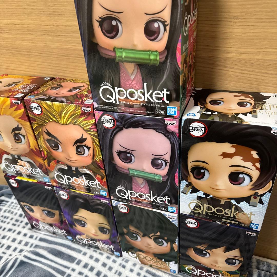 鬼滅の刃 Qposket フィギュア 9体セット