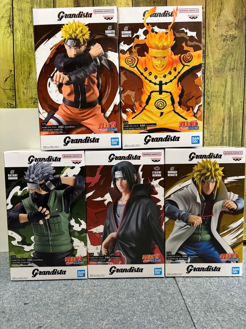 Grandista NARUTO疾風伝 ナルト・カカシ・イタチ・ミナト セット
