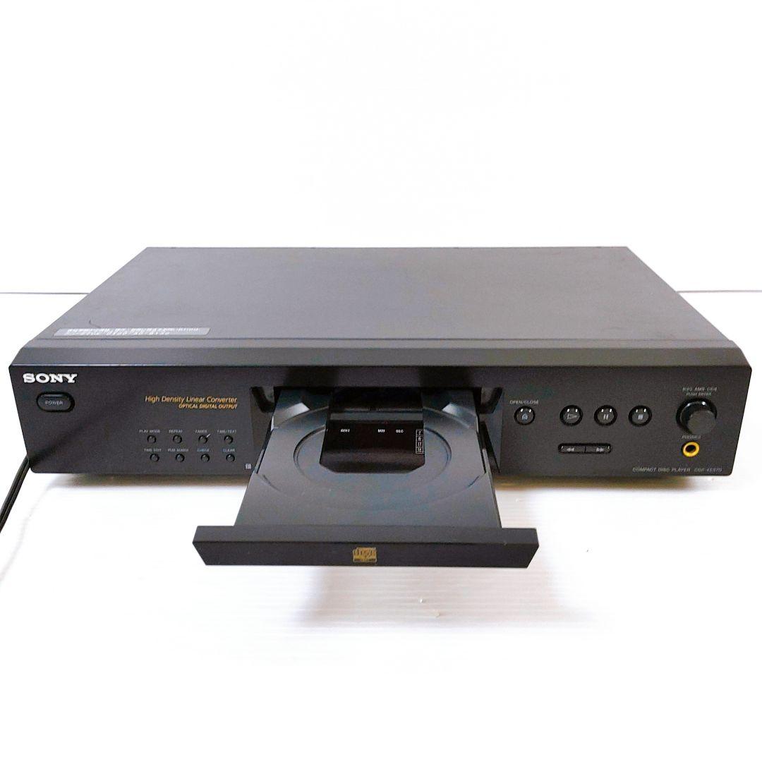 SONY CDP-XE570　高音質 CDプレーヤー　リモコン付