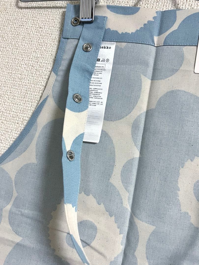 ☆新品未使用☆マリメッコ　marimekko エプロン　ウニッコ
