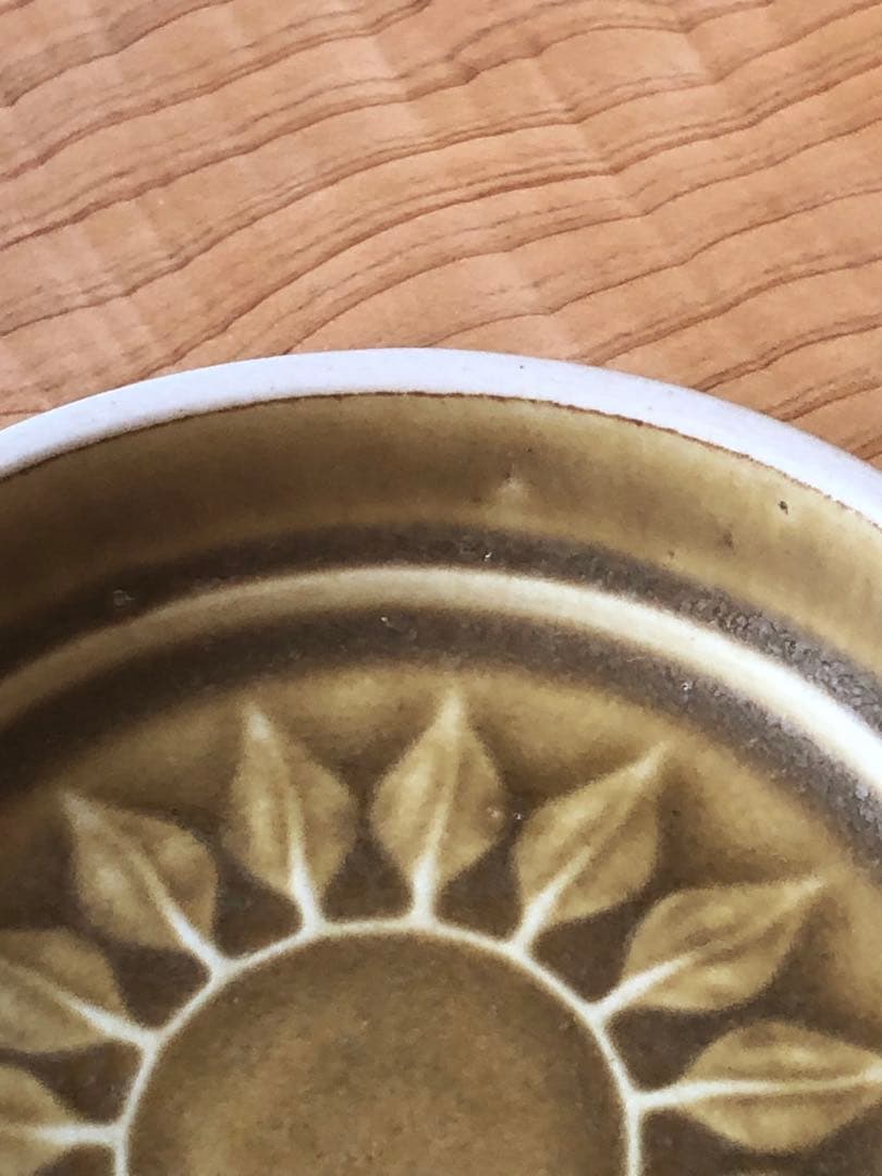 2枚 クイストゴー　レリーフ　豆皿 小皿