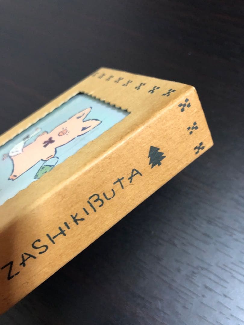 ザシキブタ トランプ シュリンク 80年代 旧ロゴ 昭和 レトロ ヴィンテージ