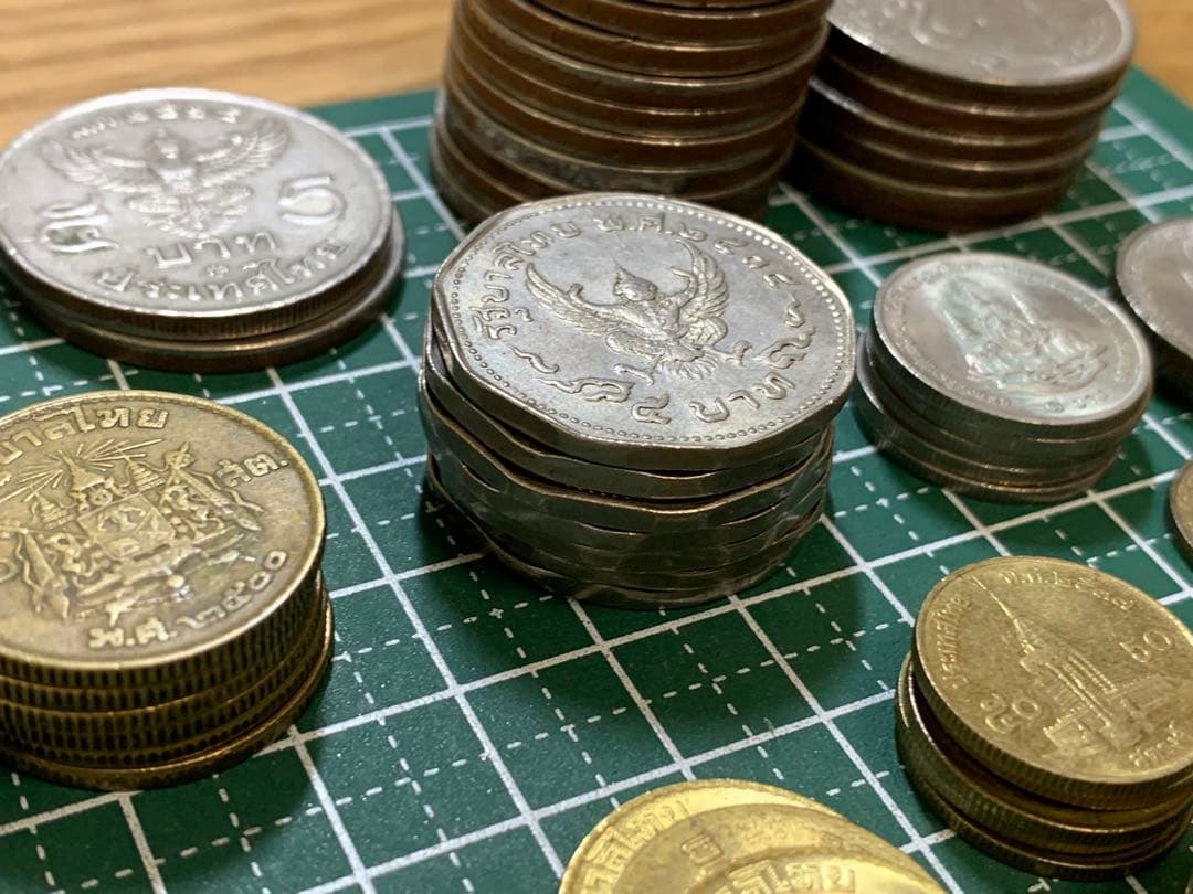 タイ　記念硬貨　旧硬貨　サタン　バーツ　　まとめ売り