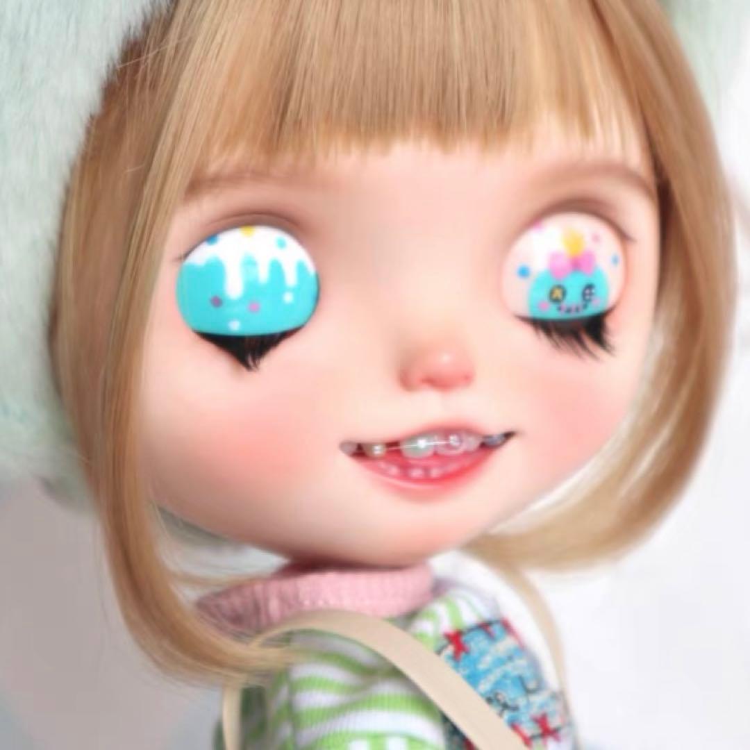 カスタムブライス 海外作家様 笑顔 かわいい 歯矯正 フルセット