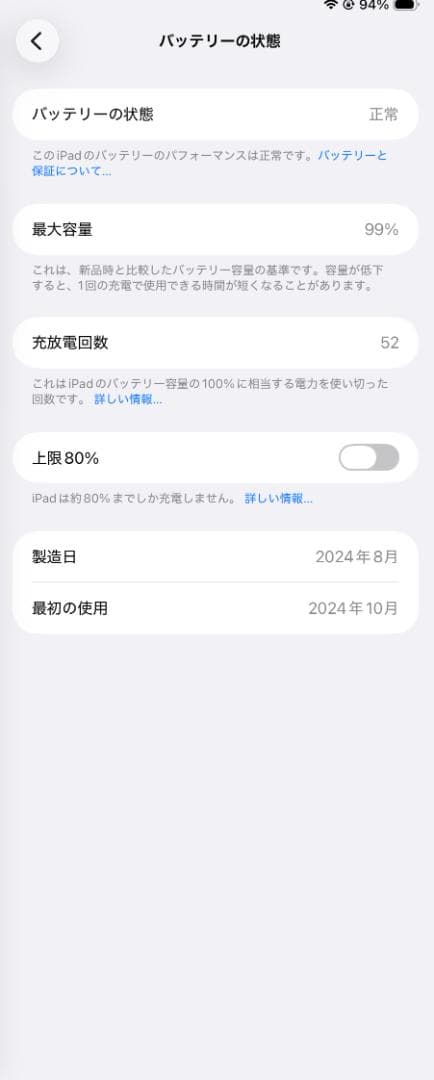 iPad mini 第７世代128GB Cellular+WiFiスペースグレー