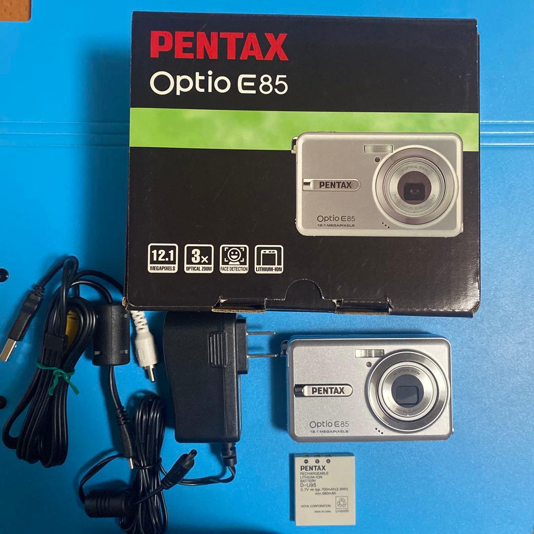 PENTAX Optio E85コンパクトデジタルカメラ 美品　動作OK