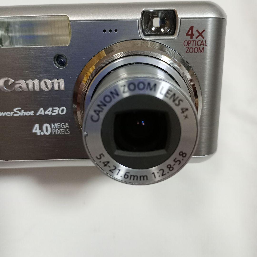 【超美品】Canon PowerShot A430 デジカメ　希少　シルバー