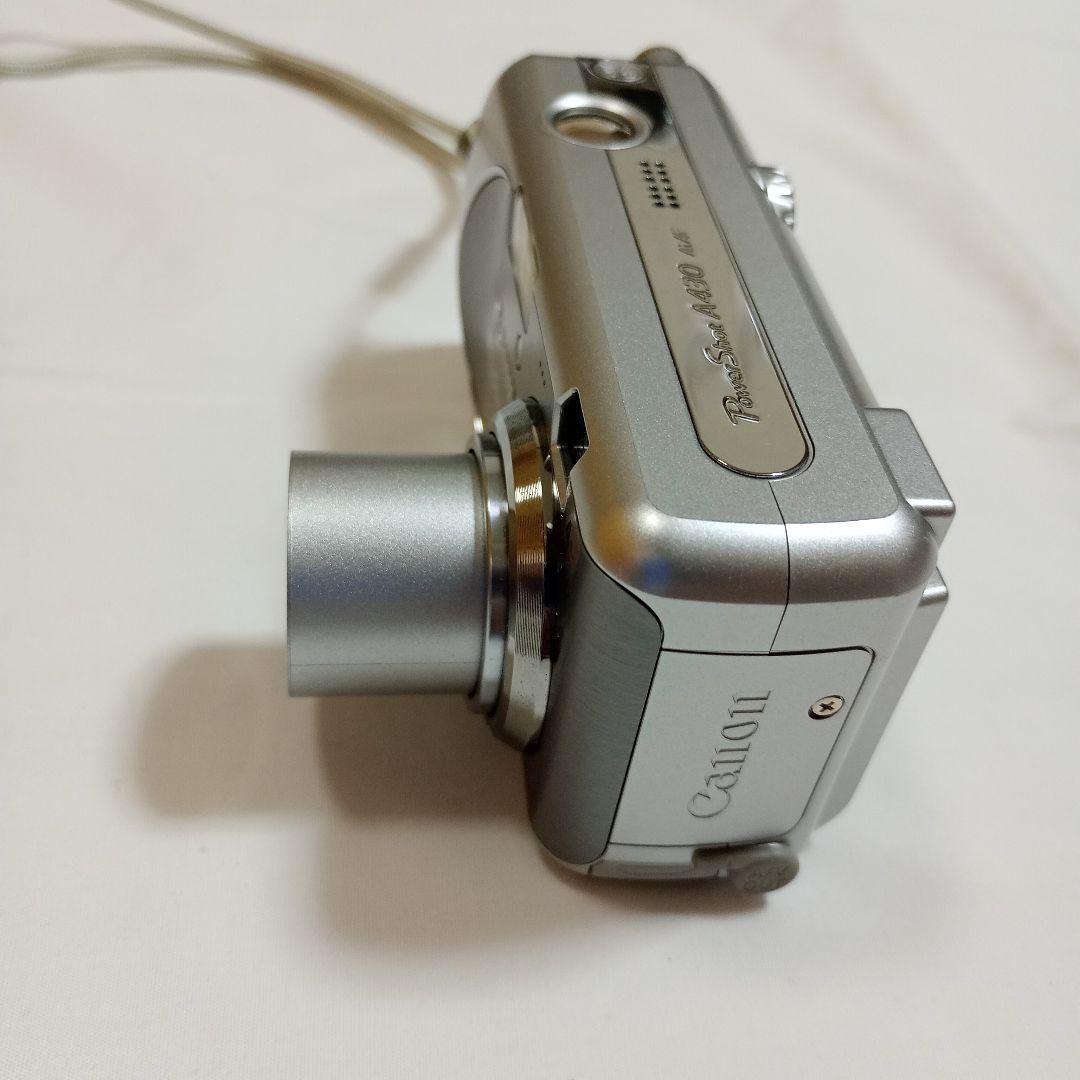 【超美品】Canon PowerShot A430 デジカメ　希少　シルバー