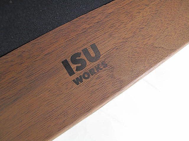 【展示品】ISU-WORKS「ZEN」ウォールナット材セミアームチェア約9.6万