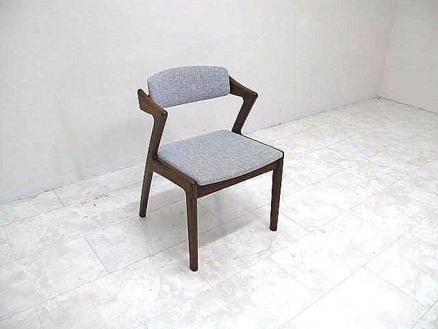 【展示品】ISU-WORKS「ZEN」ウォールナット材セミアームチェア約9.6万