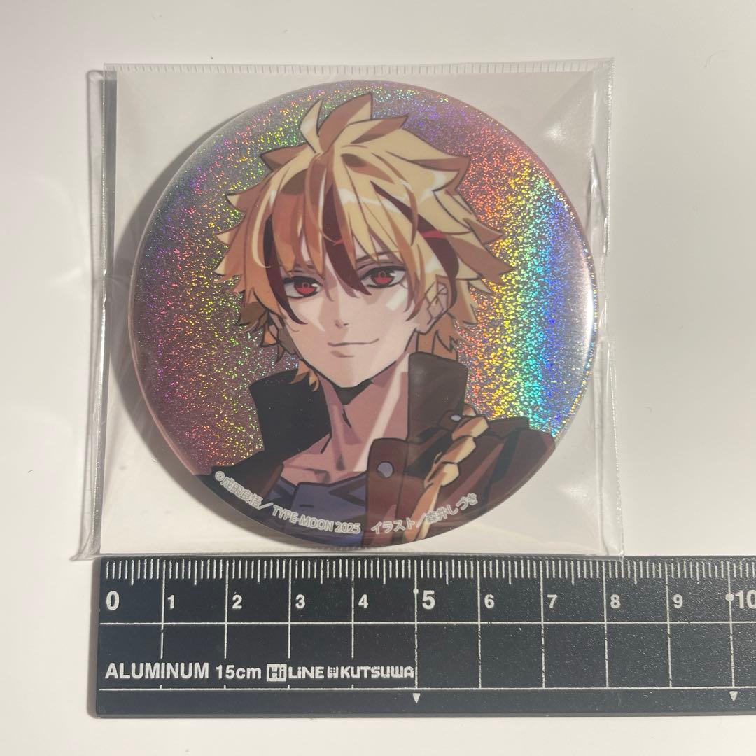 Fate/strange Fake ライトノベル展 ホログラム缶バッジ セイバー