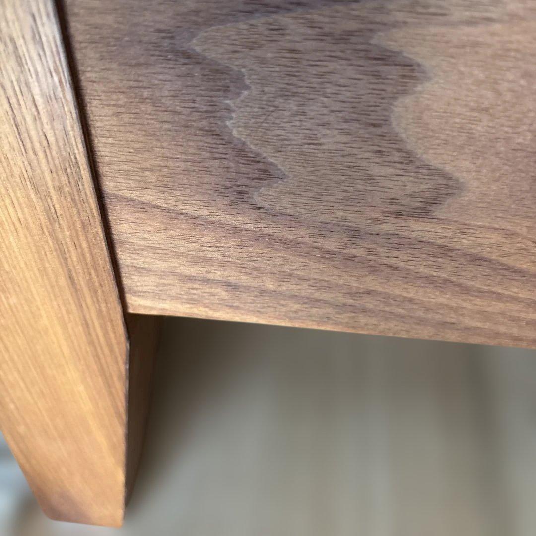 美品 ACTUS FB ベッドフレーム ウォールナット シングル