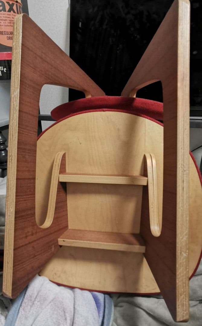 天童木工　低座椅子　長大作　ビンテージ　X期