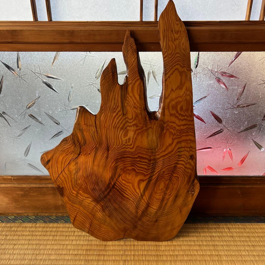 ⚠️お値下げ中　屋久杉　板　置物　オブジェ