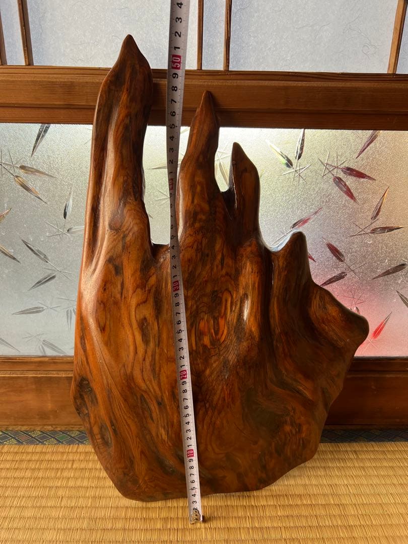 ⚠️お値下げ中　屋久杉　板　置物　オブジェ