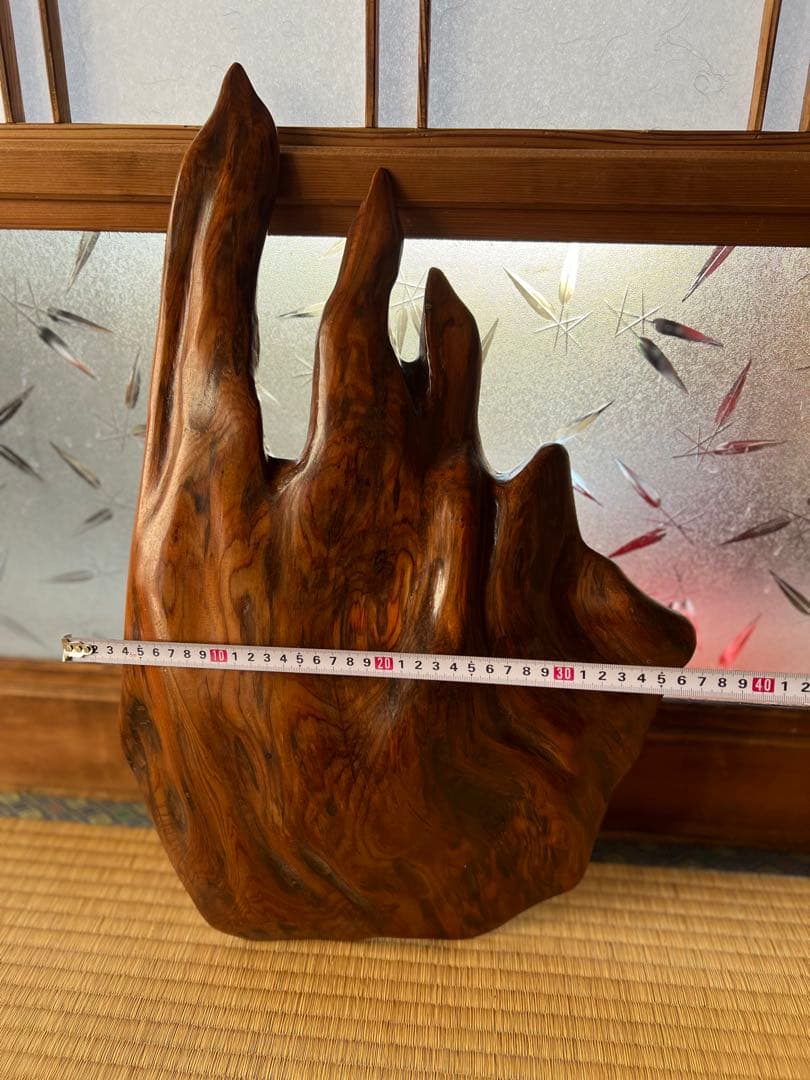 ⚠️お値下げ中　屋久杉　板　置物　オブジェ