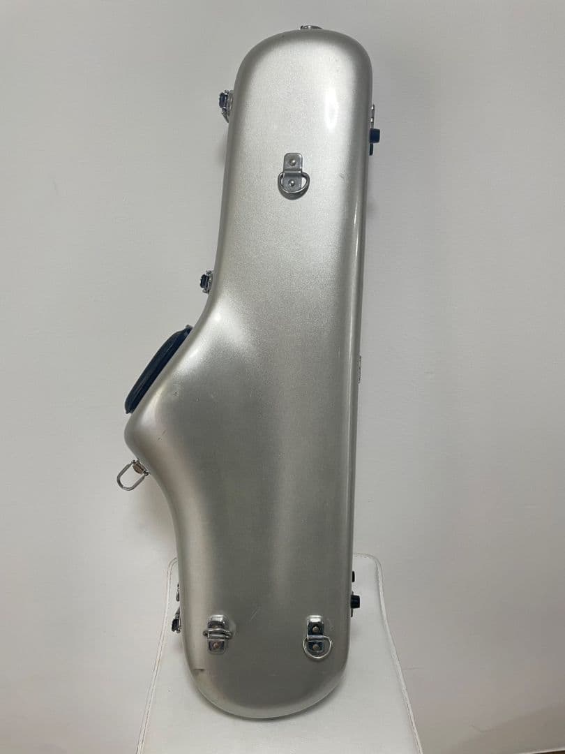 CCシャイニー テナーサックスケース シルバー　ショルダーリュック　2Way