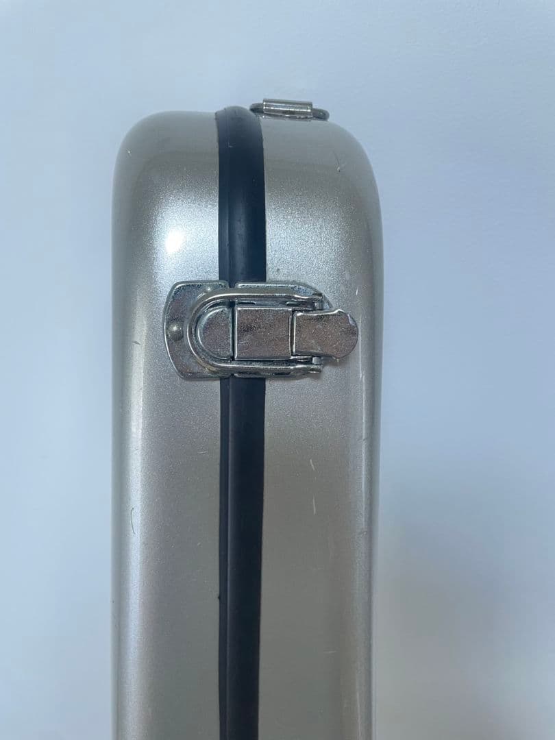 CCシャイニー テナーサックスケース シルバー　ショルダーリュック　2Way