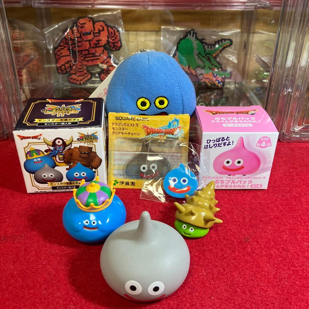 ドラゴンクエスト まとめ売り　クリスタルモンスターズ、スタンディングクリップ等