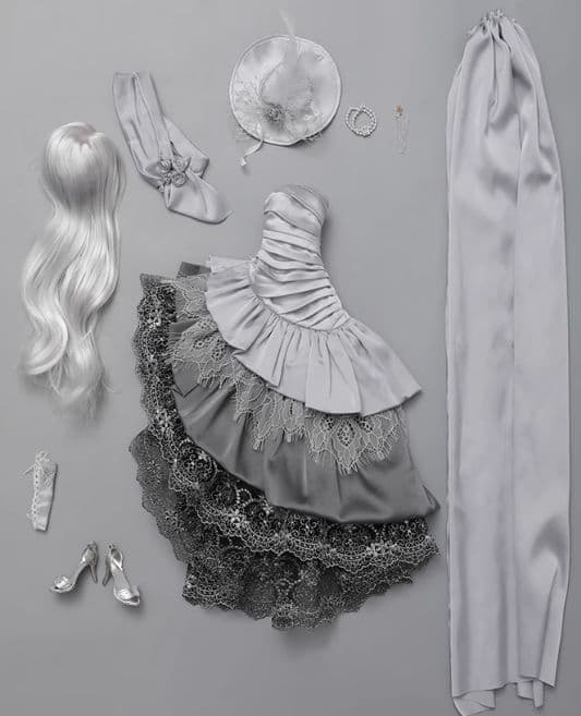 AX133 BJD 1/4ドール本体 Cyllira 球体関節人形 ハンドメイド