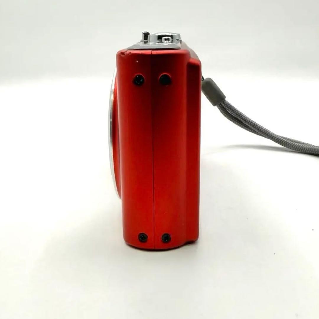 動作品 パナソニック DMC-ZX3 デジカメカメラ コンデジ 赤