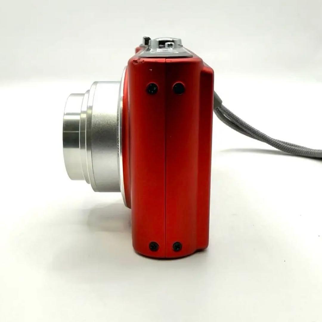 動作品 パナソニック DMC-ZX3 デジカメカメラ コンデジ 赤