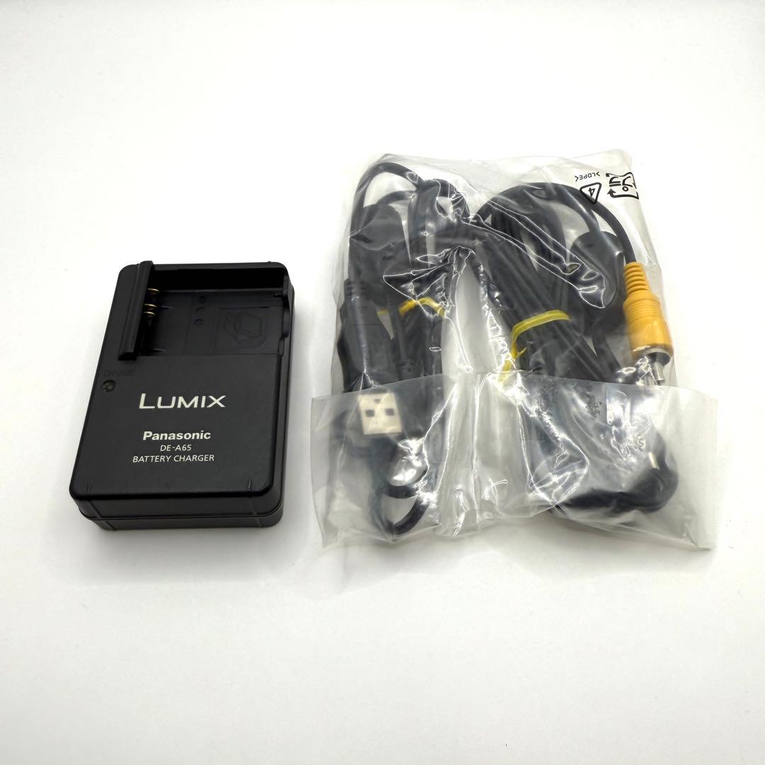 動作品 パナソニック DMC-ZX3 デジカメカメラ コンデジ 赤