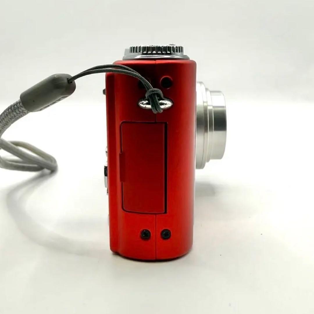 動作品 パナソニック DMC-ZX3 デジカメカメラ コンデジ 赤