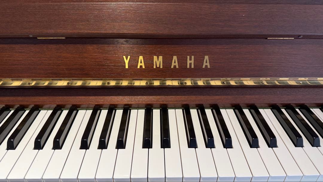 YAMAHA アップライトピアノ W110BW 　艶消しウォールナット 猫足