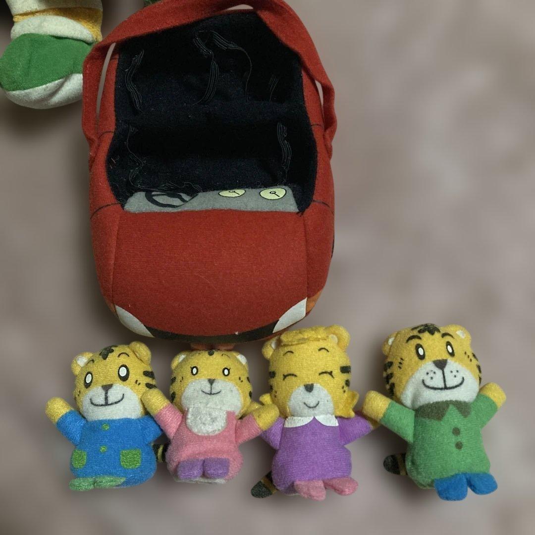 しまじろうパペット３体　指マスコット Benesse ベネッセ