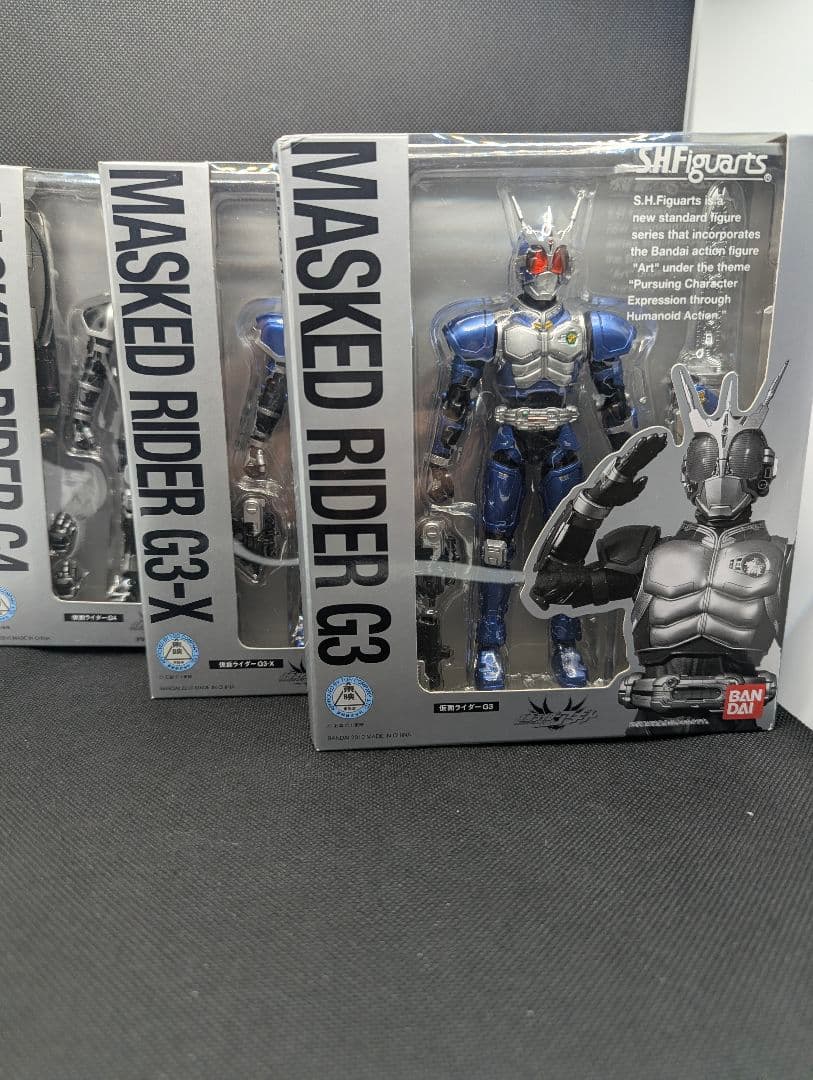 バンダイ　フィギュアーツ　仮面ライダーG3-X G3 G4 ３体セット