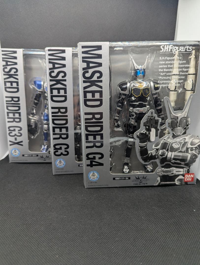バンダイ　フィギュアーツ　仮面ライダーG3-X G3 G4 ３体セット