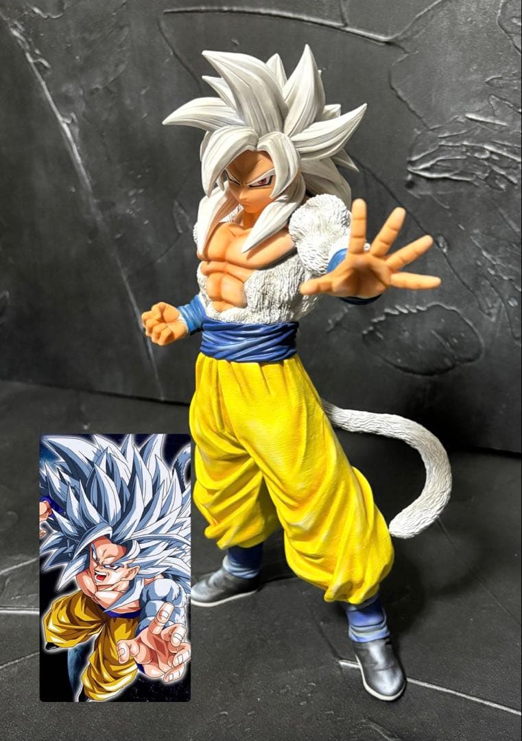 B賞　超サイヤ人４孫悟空フィギュア　 （超サイヤ人5 リペイント）