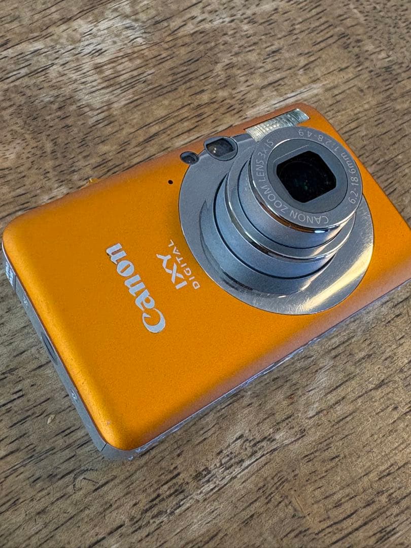 【値引き/新品SD付】Canon IXY DIGITAL 110 IS オレンジ