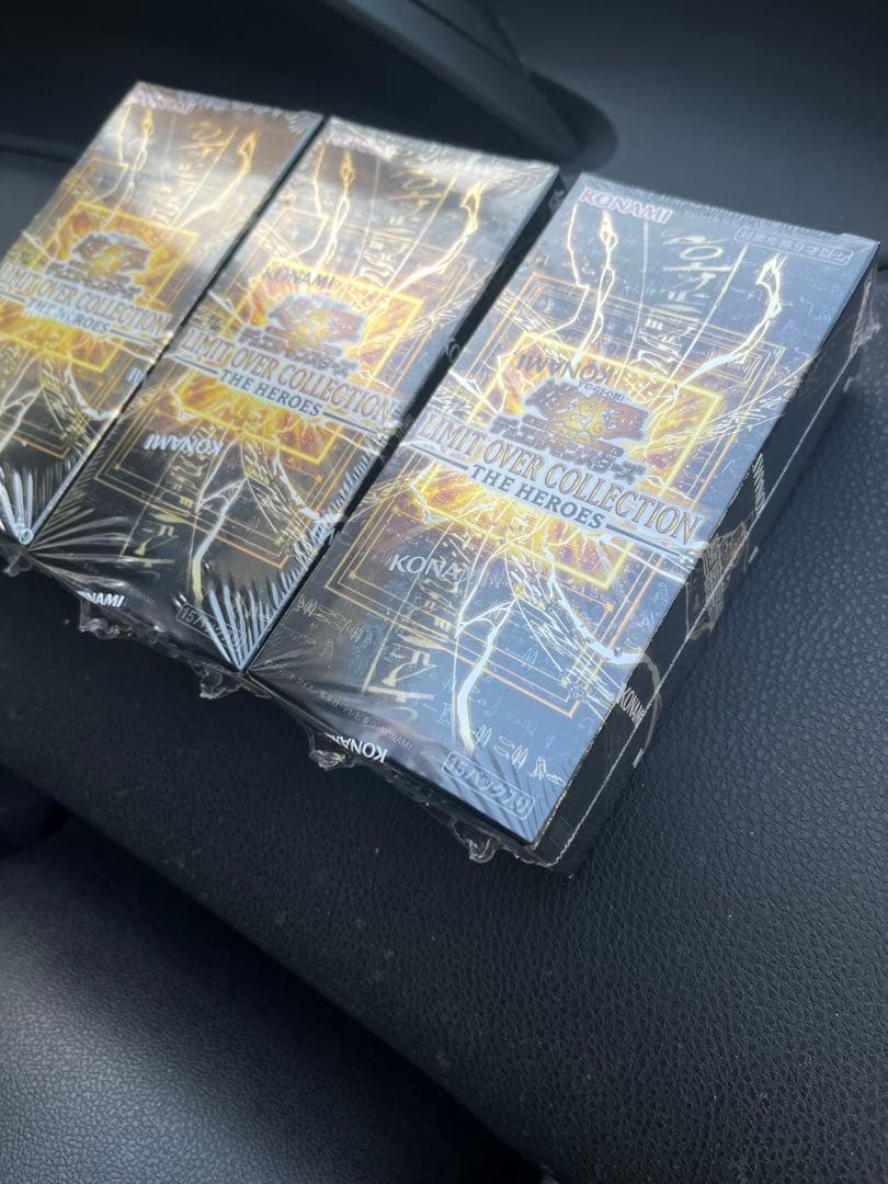 【本日発送】シュリンク付き　遊戯王 リミットオーバーコレクション 3BOX