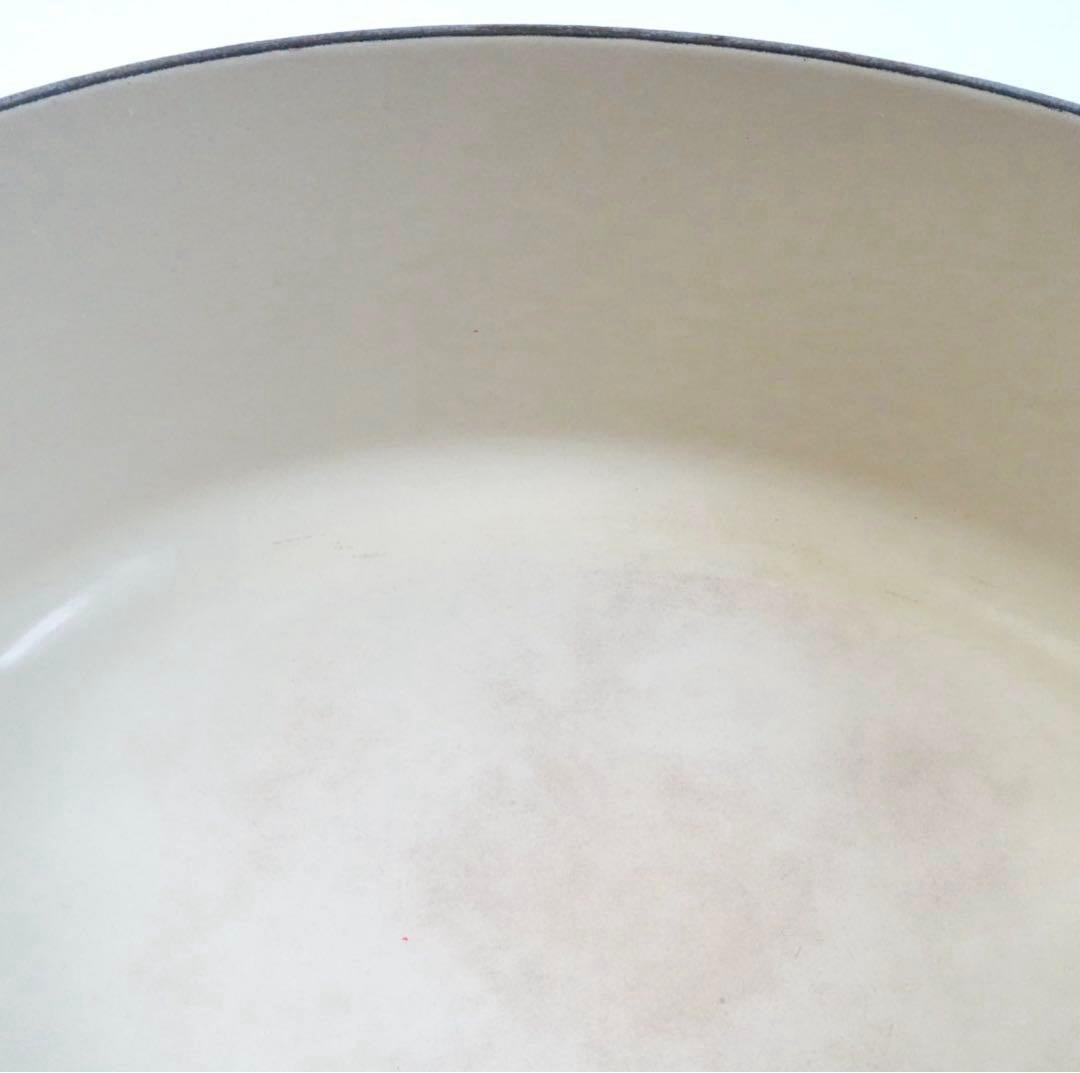 【美品】LE CREUSET　ココット オーバル チェリーレッド　27cm