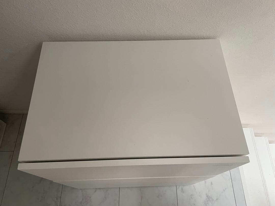 IKEA ベストー　プッシュオープン引き出し2段キャビネット収納　子ども部屋