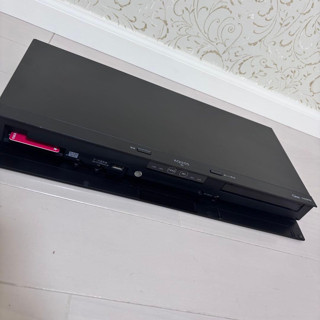 レコーダー　Blu-ray SHARP AQUOS 500GB