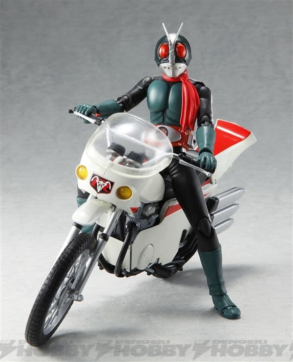 S.H.Figuarts　仮面ライダーライダー　旧２号&サイクロン号　開封品