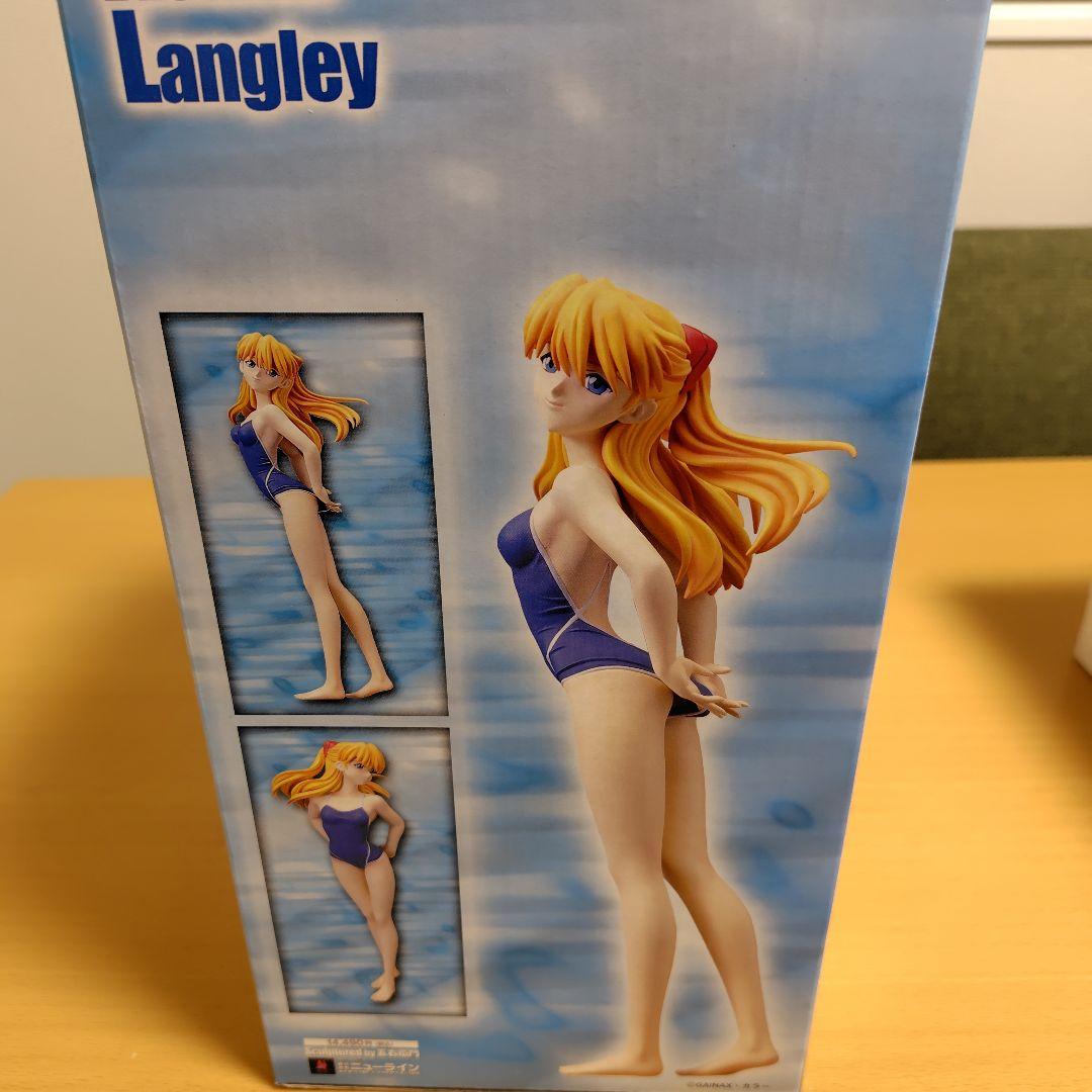 【新品未使用】完成品ニューライン1/6惣流アスカ・ラングレースクール水着五右衛門