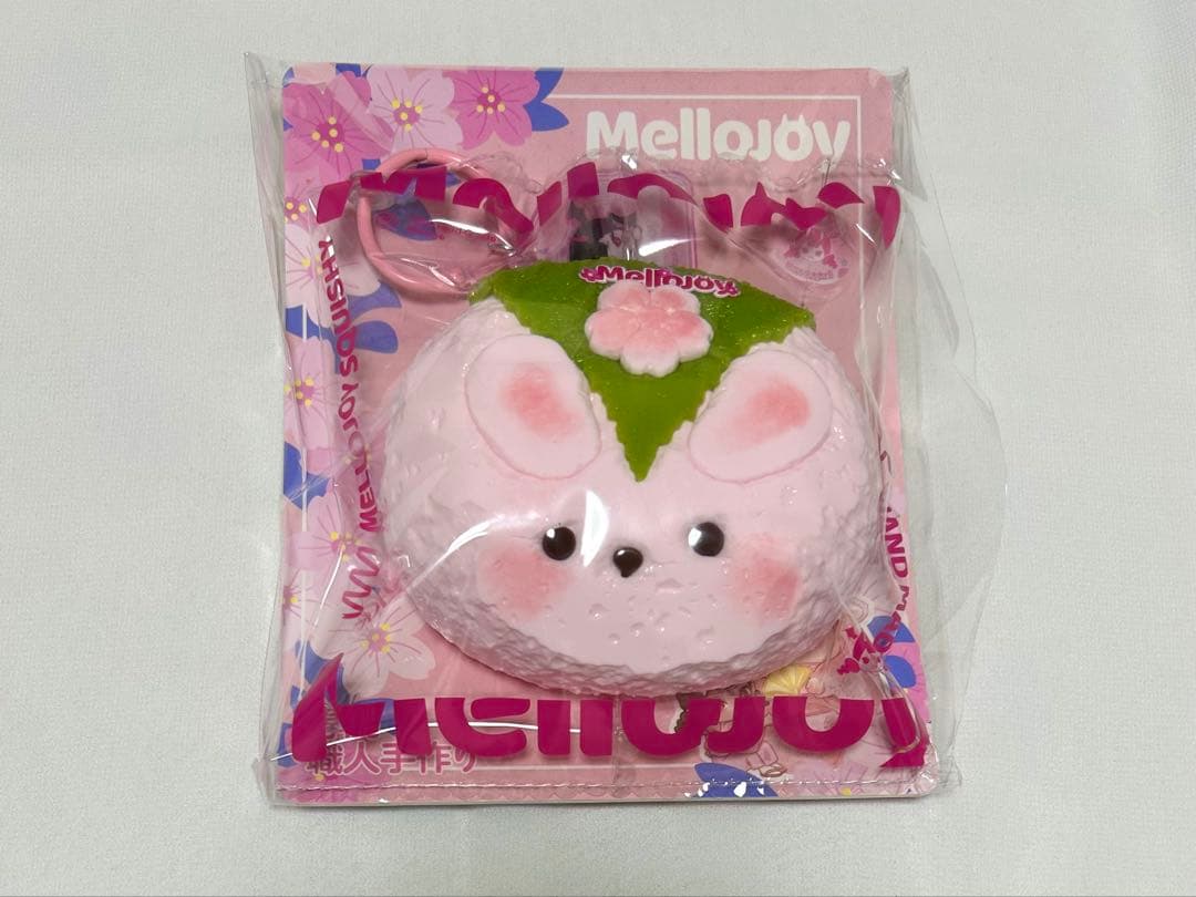 Mellojoy スクイーズ 桜シーズン うさぎ桜餅