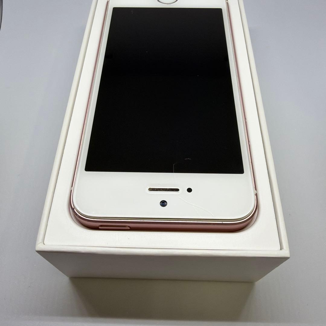 Apple iPhone SE ローズゴールド 本体　SIMロックなし