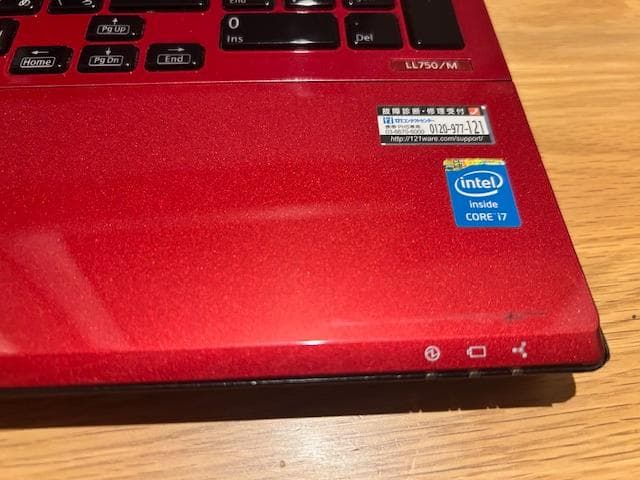 Windowsノート本体 NEC PC-750MSR
