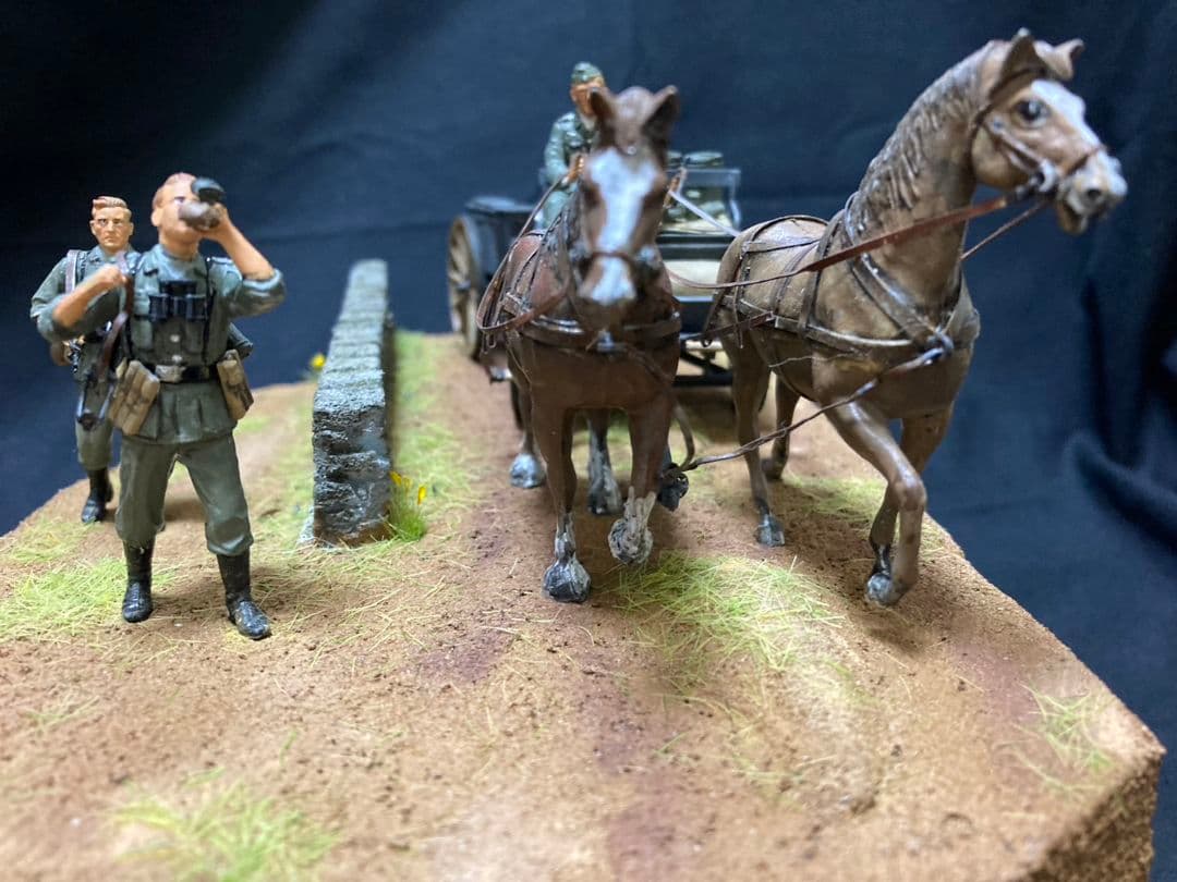 東部戦線にて　ミリタリー　ジオラマ