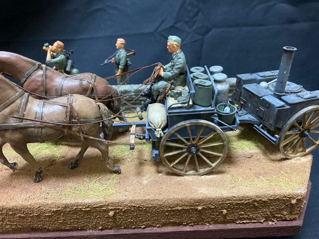 東部戦線にて　ミリタリー　ジオラマ